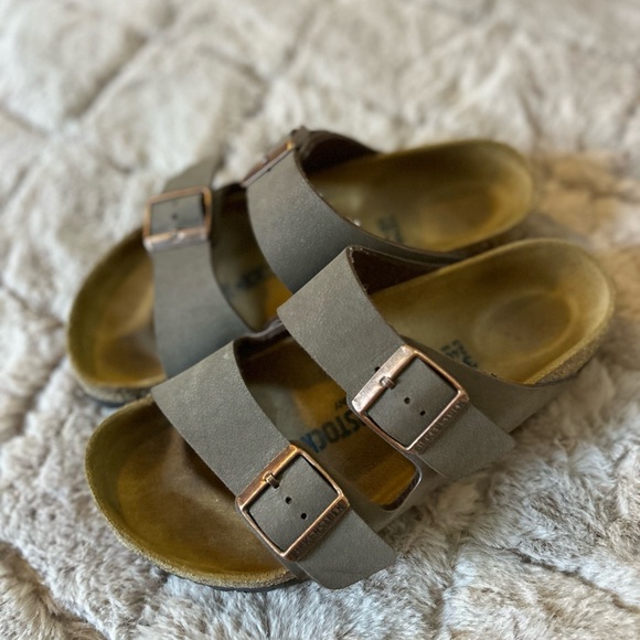 Birkenstock Two-Strap Buckle Sandals size 37/6 - Picture 5 of 13